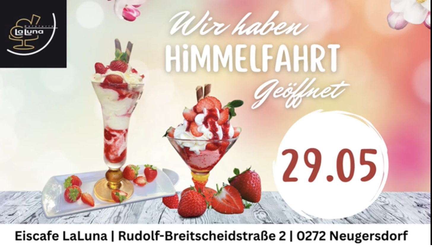 himmelfahrt 1. Mai geöffnet