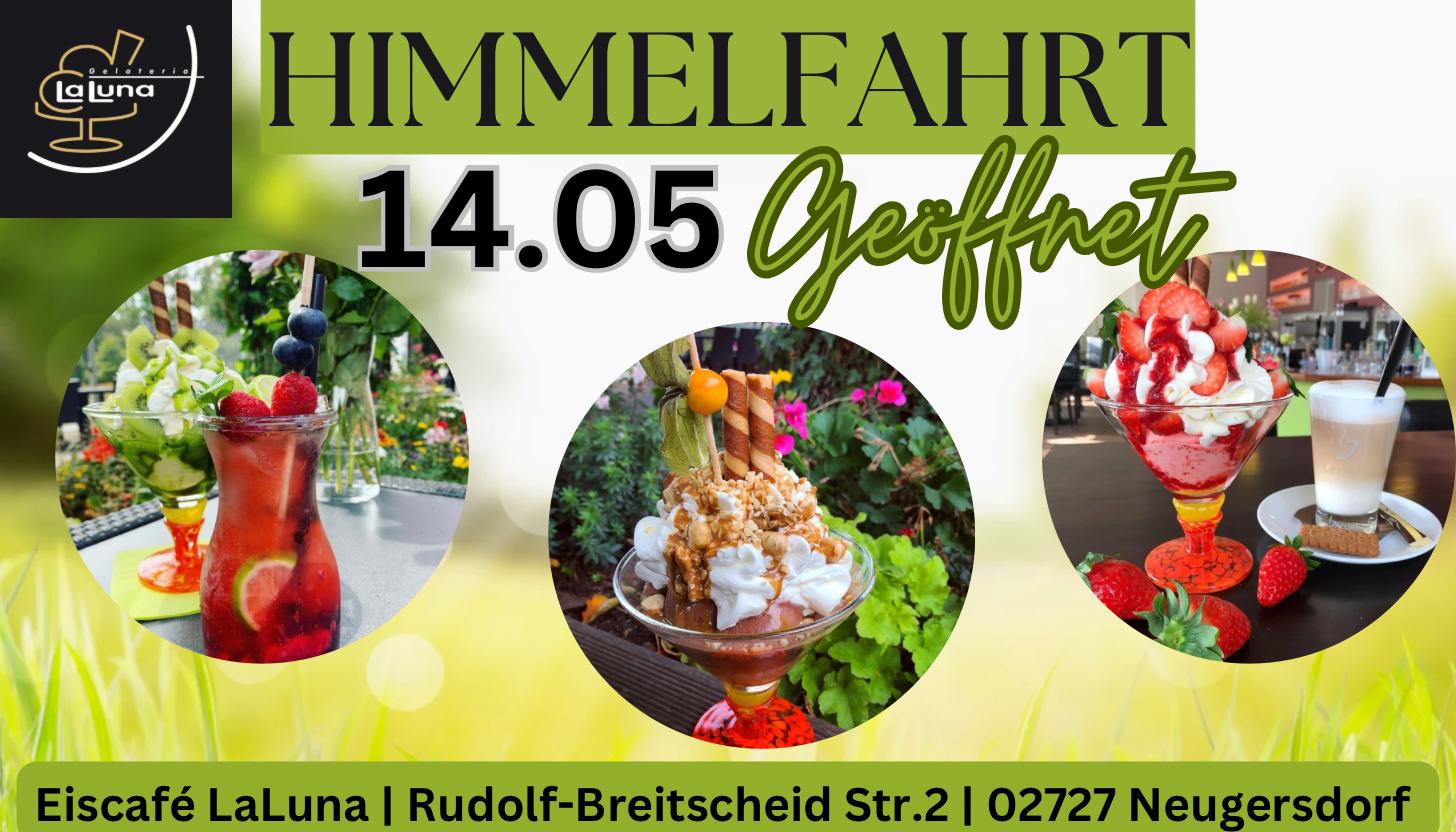 Himmelfahrt geöffnet